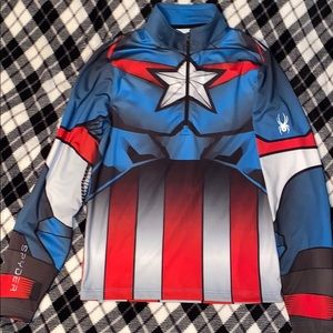 Marvel Spyder Quarter zip